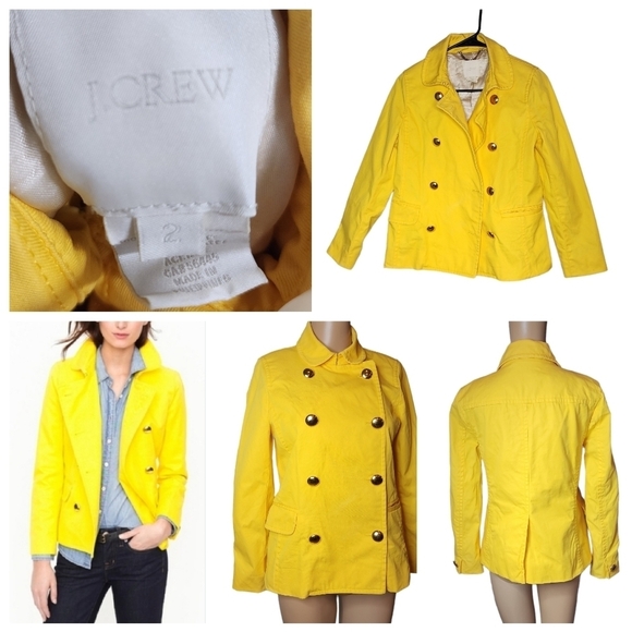 J. Crew Trudy cotton pea coat - Picture 1 of 17